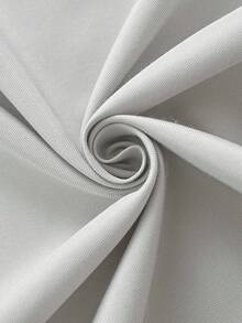 1pc Rectangular Tablecloth, Suitable For Buffet, Holiday Party, Dinner, Wedding And Baby Shower, Home Decoration, Solid Color Tablecloth, Fabric Tablecloth - White - View 9