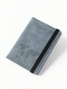 Passport Holder Wallet, Travel RFID Blocking Passport Cover With Elastic Band, Multi-Layer Card Slots, SIM Card Slot, Multifunctional Wallet & Card Case For Back To School Lightweight For Travel For Flight - Multicolor - View 22