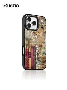 1pc Book Collage Girl Butterfly Planet Cloud Pattern Transparent Anti-Drop TPU Phone Case, Camera Bump Protection Cover, Suitable As Holiday Gift For Partner And Friends, Compatible With Apple XS/XS Max/XR/11/12/13/14/15/16 Pro/Pro Max/14/15 Plus/17/16 Pro Max - Multicolor - View 2