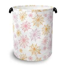 1pc Halloween Foldable Laundry Basket, Cute Ghost Handbag Style Storage Box, Large Capacity Collapsible Laundry Storage Bag, Space Saving Portable Organizer For Bathroom, Laundry Room, Bedroom, Dorm, Halloween Decor, Multipurpose Storage - View 12