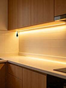1pc USB Powered LED Light Strip - Warm White/White, Easy Installation, For TV Backlight, Home Decor, Kitchen Backlighting, Bedroom, Room, Wardrobe, Cabinet, Indoor Display, Party Scenes - USB Single-color LED Strip Light - View 10
