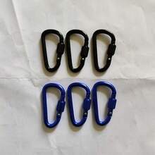 1pc/3pcs/6pcs, Multifunctional Keychain, Outdoor Clip, Backpack Water Bottle Clip Accessory, Aluminum Alloy Material, Multi-Purpose - Conventional - View 19