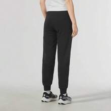 PUMA Women's Black Lace-Up Casual Jogger Knit Sweatpants - Black - View 3