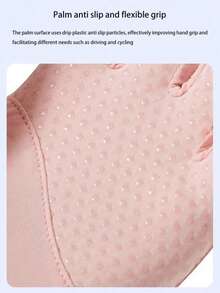 1 Set New Multi-Color Ice Silk Sun Protection Gloves, All-Season Elastic Women's UV-Resistant Breathable Anti-Slip Cool Thin Long Outdoor Sun Protection Ice Silk Gloves - Multicolor - View 9