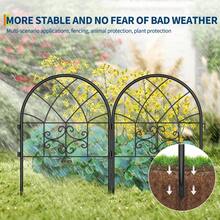 Fencing, Trellises, & Gates - Black 8PCS - View 3