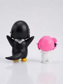 「Doro」KAWAI Gugugaga Best Friend Meme Figur Lucu Patung Meja Dekorasi Mobil Ornamen Kartun Hadiah Pecinta Game - MultiWarna - View 5