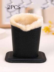 2pcs/1pc Plush Glasses Holder, Cartoon Glasses Pen Holder, Desktop Storage Organizer, Glasses Stand, Simple Glasses Display Rack, Super Dense Pen Holder, Popular Glasses Case, Plush Glasses Base, Exquisite Desktop Storage Box - Multicolor - View 16