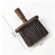 1/2pcs Wooden Kitchen Coffee Cleaning Brush, Barista Cleaning Tool, Coffee Bar Accessory, Coffee Table Accessory, Cleaning Brush, Coffee Grinder, Kitchen Coffee Utensil, Home Use - Multicolor - View 3