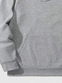 Striville Men's Autumn/Winter Casual Loose Hoodie | Fashion | Show Your Style - Grey - View 4