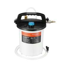 Brake Bleeder Kit, 3L Brake Fluid Extractor With 1L Siphon Refilling Bottle 13 Hose Connectors, Complete Brake Fluid Bleeder Kit With Extended Silicone Hose Handle, Fit Most Vehicles - Default - View 9