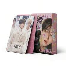 1 قطعة مجموعة بطاقات صور K-Pop جديدة 55 قطعة، بطاقات LOMO نجم منفرد تشانغبين، يمكن تخزينها في حامل البطاقات، المحفظة، حقيبة الظهر، إلخ، مناسبة أيضًا كزينة ديكورية، إكسسوار مكتبي فاخر، هدية مثالية للأصدقاء، علامة كتاب، بطاقة قابلة للجمع، هدية عيد الحب، بضائع المعجبين، بطاقة مجموعة، بطاقة تهنئة مجموعة جديدة - متعدد الألوان - مشاهدة 2