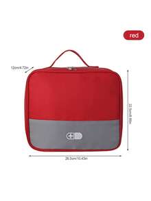 1PC Portable Medicine Kit | Compact Pill Storage Box And First Aid Kit, Multifunctional Lightweight Medical Small Medicine Kit-Empty Bag Only - Multicolor - View 20