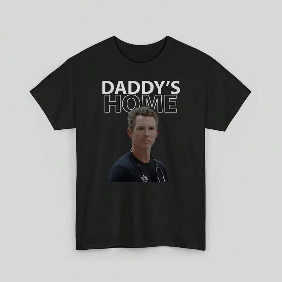 Dr. Jack Abbot Daddy's Home Hoodie, Funny Dr. Jack Abbot (Shawn Hatosy) Hoodie, T Shirt 8FRN - Black - View 1