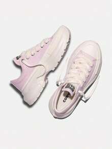 Converse Women's Chuck Taylor SEASONAL Canvas Low-Top Sneakers A24218C - Baby Pink - View 6