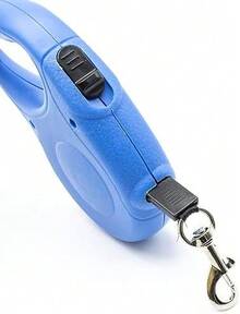 Correa Retráctil para Perros 3 Metros, Cinta Extensible Enrollable para Paseo de Mascotas, hasta 15 kg, Color Aleatorio - Rojo - Ver 3