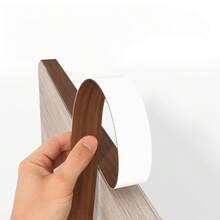 Self-Adhesive Edge Banding Tape, Wood Grain, Suitable For Door Frame Repair, Wall Crack Filling, Frame Decoration And Joint Sealing - A - View 1
