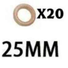 20 buah Cincin Kayu Alami, Cocok untuk Kerajinan Tangan, Anyaman DIY, Cincin Kayu Tanpa Cat, Konektor Liontin, 55mm/2.2in - Khaki - View 18