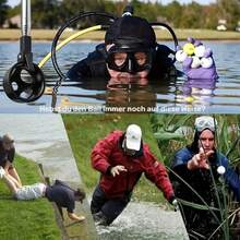 Golf Ball Retriever, Stainless Steel Material, Retractable Golf Ball Retriever, Suitable For Water, Men's Golf Accessory, Weight: 249.48g - Multicolor - View 6