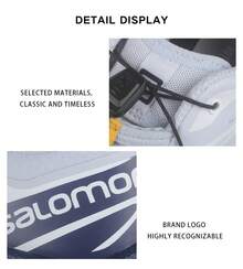 Sepatu Olahraga Unisex Salomon XT-6 GTX 472919 - Skema warna biru dan putih 472919 - View 8