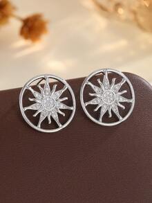 European, American, Japanese, Korean, Middle Eastern Fashion Classic Cute Girl Earrings, Back To School Season, Valentine's Day, Ramadan Special Promo - YE0375 - View 4
