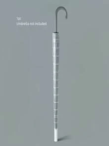 1pc Transparent Plastic Umbrella Cover, Suitable For Long Handle Umbrellas, Retractable And Space-Saving, Keeps Environment Dry And Clean, Made Of Durable Material, Suitable For Daily Commute And Business Use, Enhances Umbrella Storage Experience - White - View 5