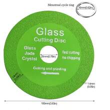 1/2/6/10pcs Professional Precision Glass Ceramic Diamond Cutting Blades, Sharp Stone Cutting Discs, Multi-Functional Diamond Cutting Blades - Sharp Cutting, No Chipping, Can Cut And Grind, Suitable For Glass, Tiles, Ceramics, Jade, Crystal, Wine Bottles And Other Materials. Sharp Wear-Resistant Auto Repair Tools For Men, Efficient Anti-Chipping Construction Site Work Tools, Durable Low-Loss Cutting Tool Accessories, Sharp Fast-Cutting Auto Repair Car Parts, Wear-Resistant Durable Motorcycle Modification Parts, Random Style. - Multiple Styles - View 11