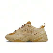 Nike M2K Tekno SP Comfortable Low-Top Dad Shoes Unisex Wheat - Tan - View 3