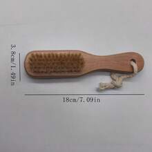 Multifunctional Foot Cleaning Tool Foot Scrubbing Board Pumice Stone Foot Brush Bath Brush Easily Remove Dead Skin And Calluses - Apricot - View 9