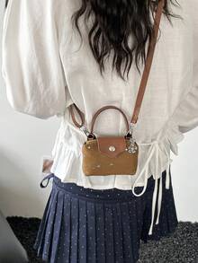 Women's Shoulder Crossbody Bag – Elegant Fashionable Luxury Style, Exquisite Design, Multi-Compartment Functional, Versatile For Commuting And Casual Wear, Best Gift Choice For Women, Effortlessly Elevate Daily Outfit Style - Brown - View 2