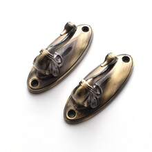 2pcs Swan-Shaped Vintage Metal Wall Hooks,Hooks, Curtain Hooks, Traditional Style, Easy-To-Install Fasteners,Animal Shape Hook, Curtain Decoration Accessories, Decorative Wall Hanging Hooks, Wall Decorations, Wall Mounted Coat Hooks, Hooks, - Multicolor - View 13