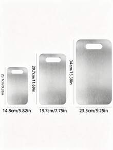 Stainless Steel Cutting Board, Double-Sided Kitchen Home Use Cutting Board, Commercial Use For Cutting Vegetables, Kneading Dough, And Cutting Fruits. Rolling Pan. - View 12