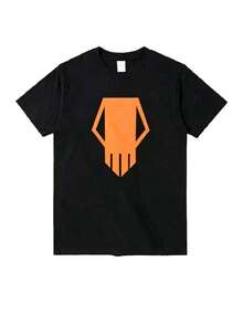 High Quality Summer Bakugo Katsuki Printed Women's Oversized Cotton Graphic T-Shirt Casual Streetwear Birthday NYE Top - 黑色3 - 查看 1
