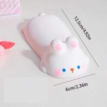 1pc Ergonomic Wrist Rest Support - Cute Slow Rebound PU Mouse Pad - Perfect For Computer Desk And Office Supplies Office Desktop Wrist Rest Hand Pillow School Student Computer Laptop Learning Supplies - Multicolor - View 8