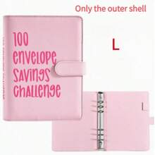 100 Envelopes, Savings Challenge Binder, Money Saving Challenge, Savings Binder, 100 Envelopes Challenge Binder, Savings Binder, Fun And Simple Money Saving Challenge, Savings Plan Binder, Perfect For Christmas, Halloween, Thanksgiving, Mother's Day Gifts - Pink - View 12
