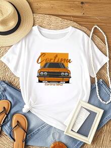 Women T-Shirts - 白色 - 查看 1