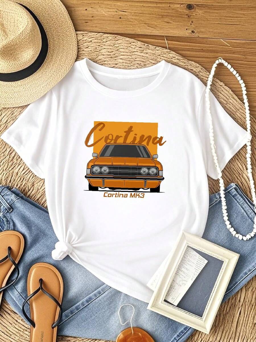 Women T-Shirts - 白色 - 查看 1