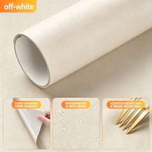 One-Piece Leather Repair Tape, Self-Adhesive Leather Patch, Suitable For Sofas, Benches, Furniture, Car Seats, Etc., Leather Repair Kit, Self-Adhesive Leather Rejuvenator, Can Be Cut To Size - Off-white - View 10