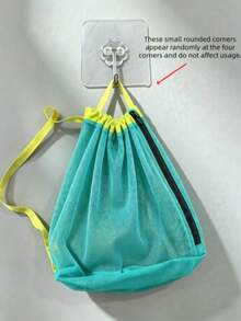 Mesh Beach Bag, Shell Series With Zipper And Adjustable Shoulder Strap, Cute Beach Tote Bag, Suitable For Collecting Shells, Beach Toys And Swimming Supplies, Toy Storage Organizer Bag, Cruise Travel Essential, Camping Beach Essential, Cute Summer - Multiple Styles - View 7