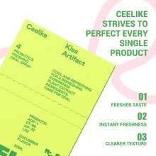 CEELIKE 益生菌口腔噴霧，檸檬口味 20ml*2，3秒清新口氣 - 藍色+綠色 - 查看 8