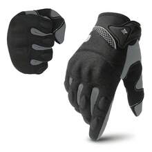1 Pair Full Finger Motorcycle Gloves, Motorcycle Accessories, Riding Protective Gloves, Racing Motorcycle Gloves, Off-Road Motorcycle Accessories, Riding Essentials, Gift For Male And Female Riders - A - View 18