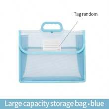 Subject Classification File Bag With Zipper, Canvas Tote Document Bag For Elementary, Middle And High School Students, A4 Size, Thickened Large Capacity Multi-Layer Storage For Chinese, Math, Books, Textbooks And Exam Papers - Multicolor - View 21