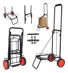 Portable Shopping Carts - Black - View 7