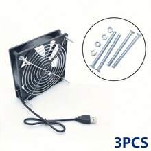 OUYUANSU USB Case Fan Router Set-Top Box Cooling Fan 12CM Silent 8CM Cooling Fan 5V Computer Fan - View 19