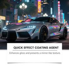 1 Set Car Ceramic Coating Spray, Car Coating Paint Surface Maintenance, Renewal, Gloss Care Coating Agent/Car Coating/Car Accessories/Specially Designed To Improve Paint Surface Reflective Effect/Regular Use Can Reduce The Impact Of Daily Corrosive Substances. - Liquid - View 6