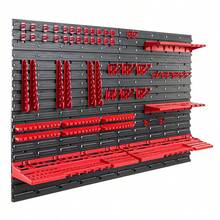 WALL MOUNTED TOOL PEG BOARD SET GARAGE STORAGE BINS WORKSHOP RACK SHED ORGANISER - A - View 1