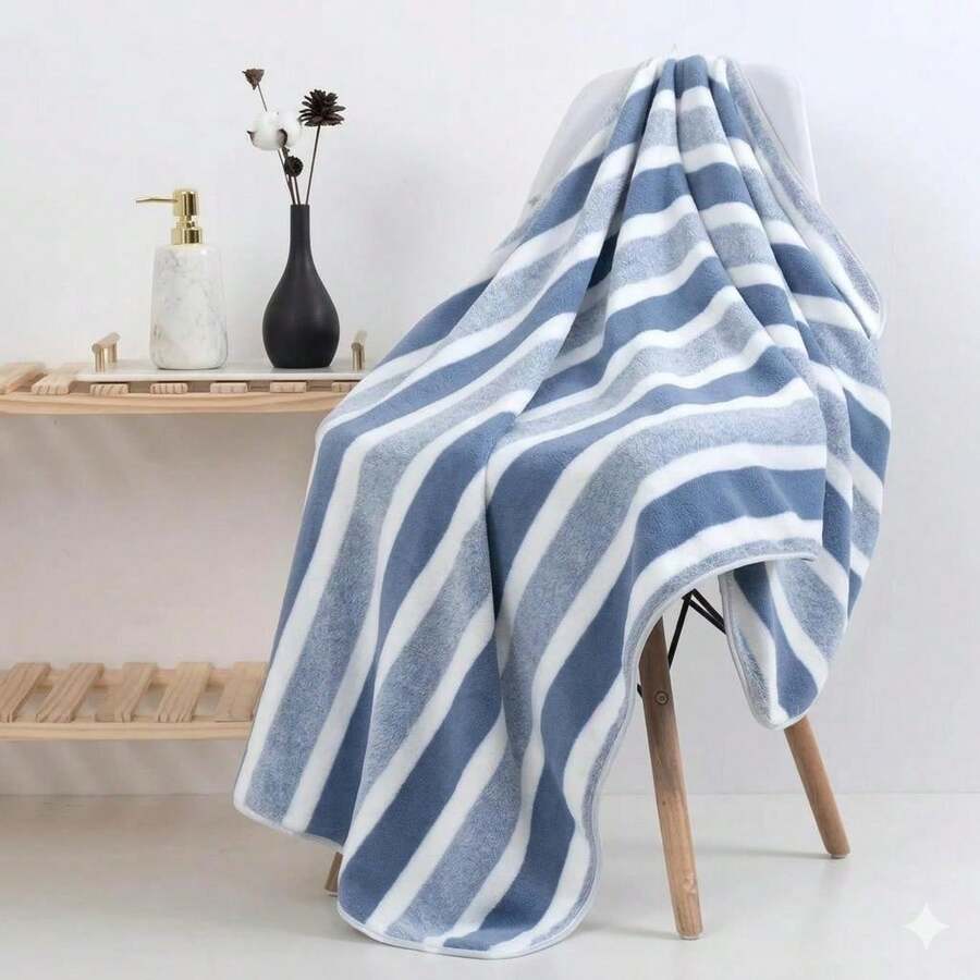 Bath Towels - Baby Blue - View 1