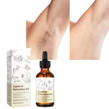 100% Natural Cyperus Oil Reduces Unwanted Hair Refines Pores Evens Skin Tone Moisturizing Body Oil 60ml - Body Oil - View 2
