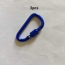 1pc/3pcs/6pcs, Multifunctional Keychain, Outdoor Clip, Backpack Water Bottle Clip Accessory, Aluminum Alloy Material, Multi-Purpose - Conventional - View 20