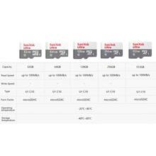 SanDisk Ultra Micro SD 記憶卡，U1 C10 記憶卡，適用於手機/平板電腦，SDSQUNR - 查看 2