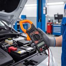 DT266 Smart Digital Clamp Meter With Auto-Ranging For Voltage And Resistance Measurement And Live Wire Detection - DT266 Digital Multimeter - View 9